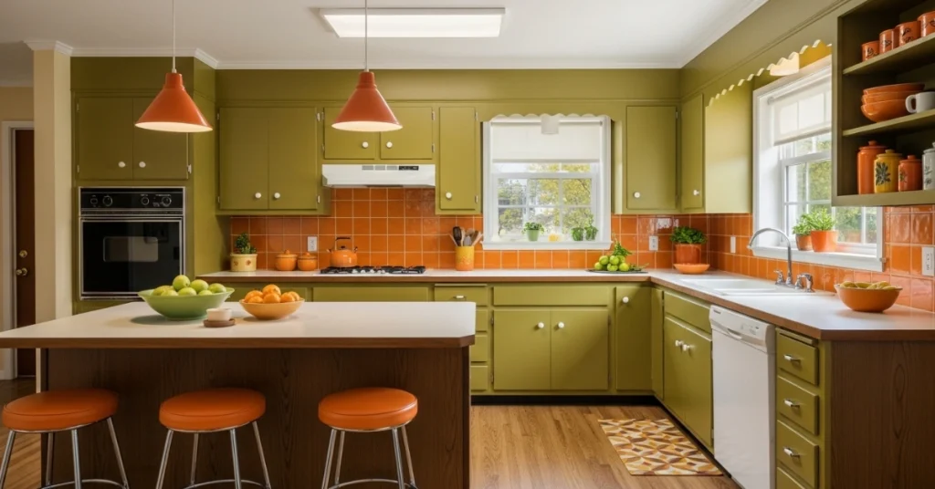 Popular 1970s Kitchen Colors