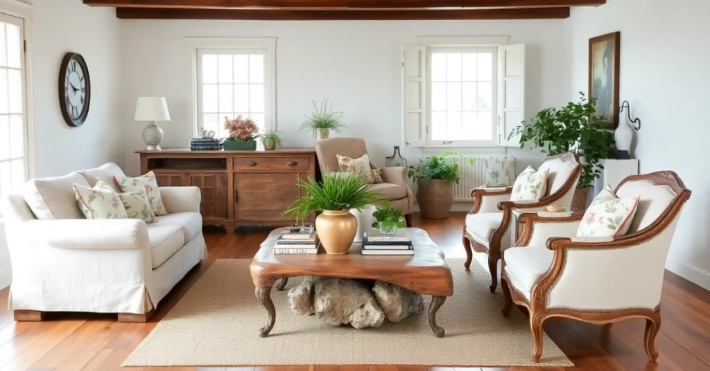 Select Rustic Yet Refined Furniture