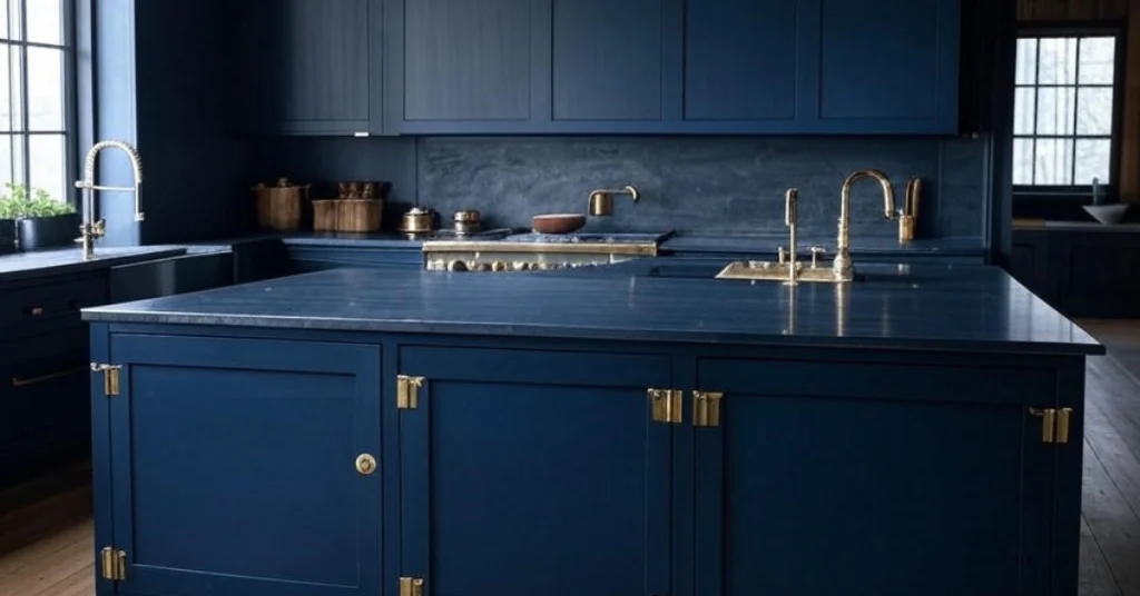 Deep Navy for a Sophisticated Twist