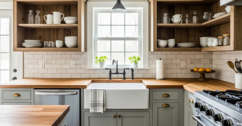 Kitchen: Blending Function and Rustic Charm