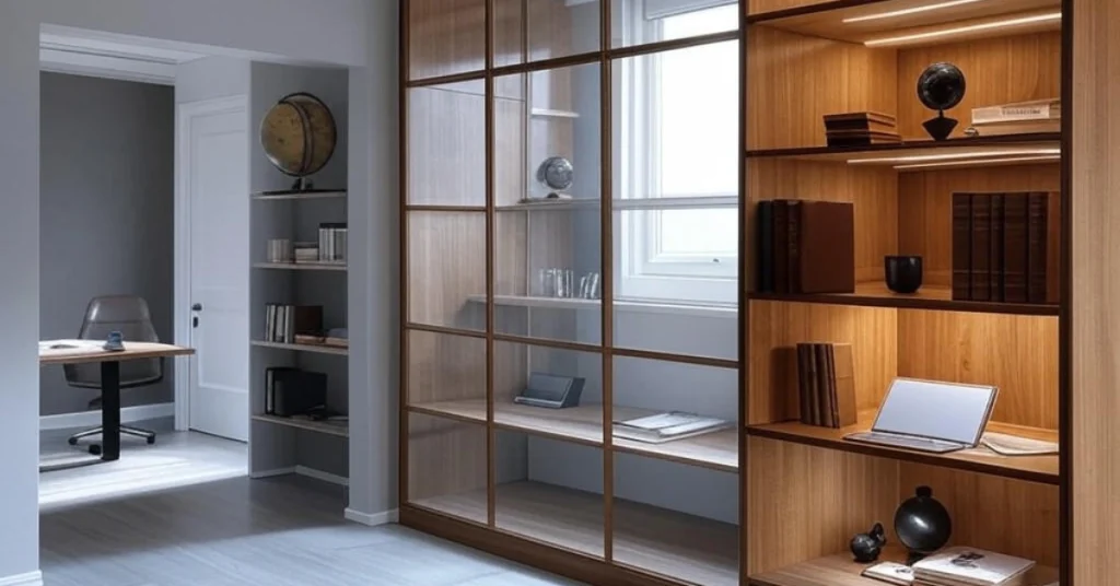 Bookshelf or Storage Partitions