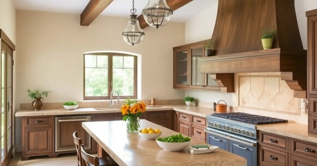 Kitchen Design: The Heart of a Tuscan House