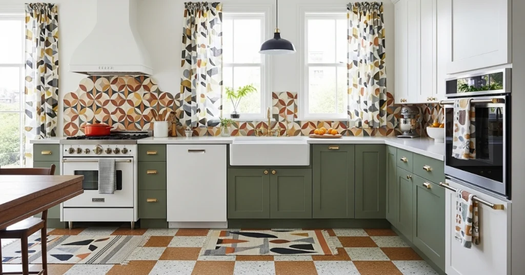 Add Geometric Patterns