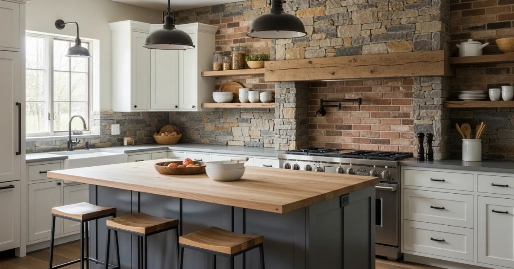 Add Stone or Brick Accents