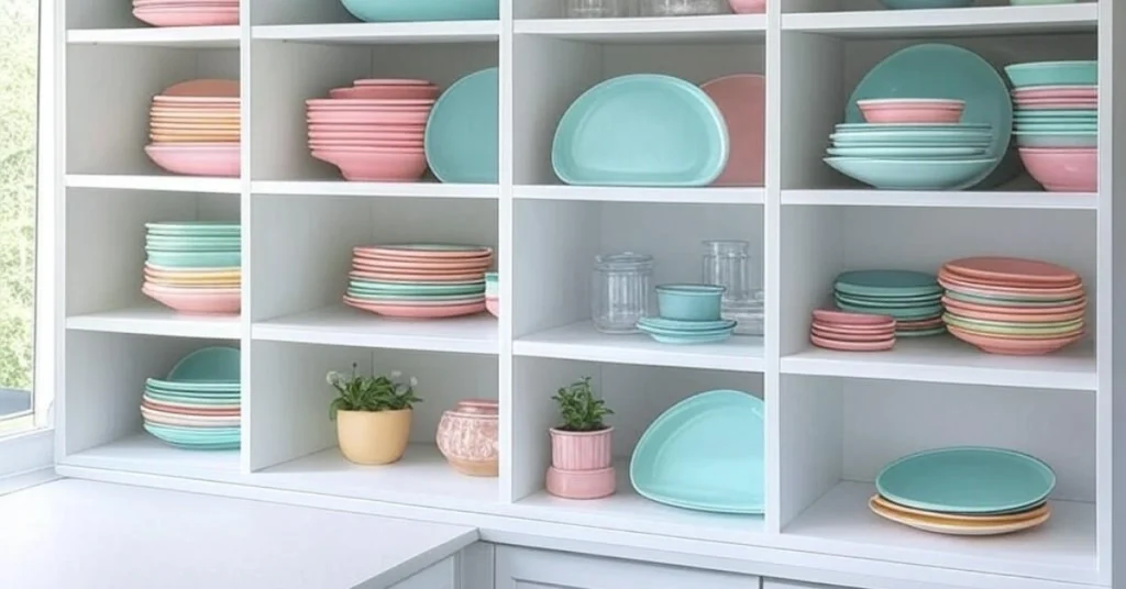 Open Shelving for Display