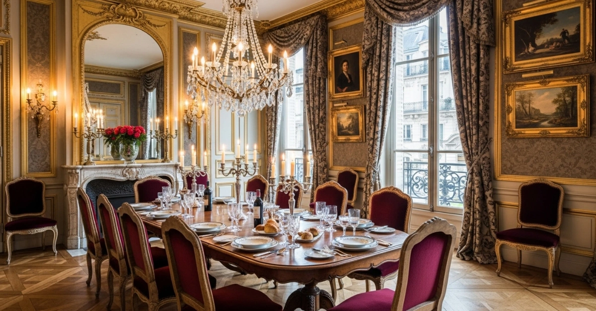 20 Beautiful French Parisian Dining Room Ideas