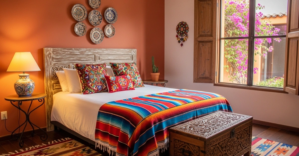 35 Vibrant Mexican Bedroom Design Ideas for Cozy Elegance
