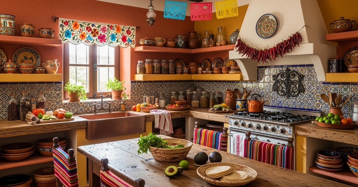 15+ Vibrant Mexican Kitchen Design Ideas for Your Home