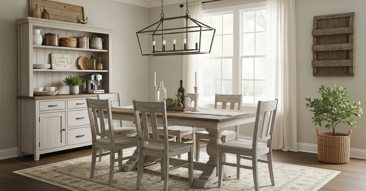 28 Farmhouse Dining Room Ideas for Cozy Style