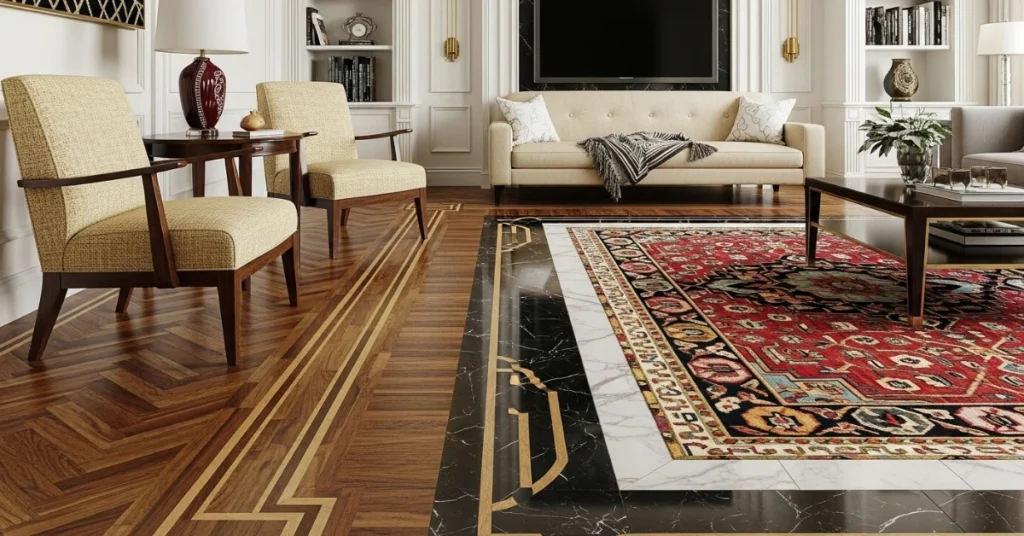 Flooring Options for an Art Deco Living Room