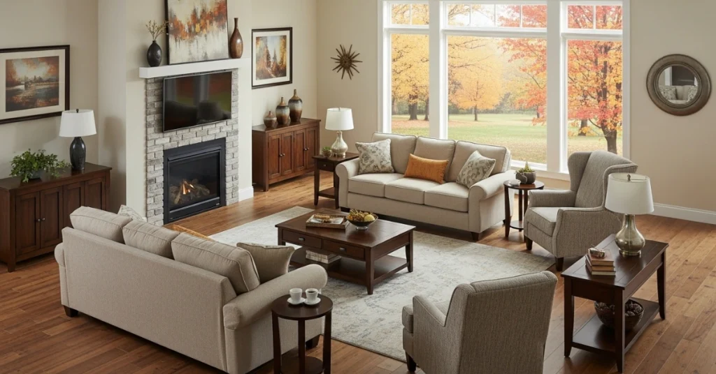 Furniture Arrangement for Cozy Gatherings