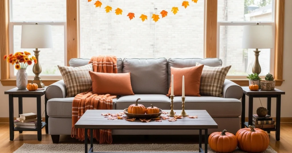 Budget-Friendly Fall Living Room Ideas