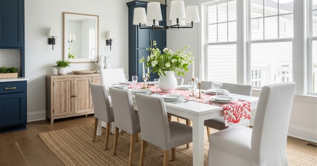 Incorporating Coastal Dining Room Trends