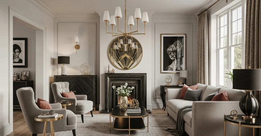 Art Deco Living Room Designs to Inspire Brilliance