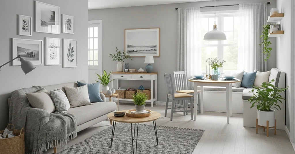 Simple Ideas For Small Living Room Dining Room Combo