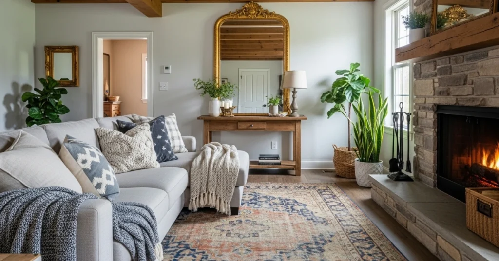 Expert Tips for a Timeless Farmhouse Living Room