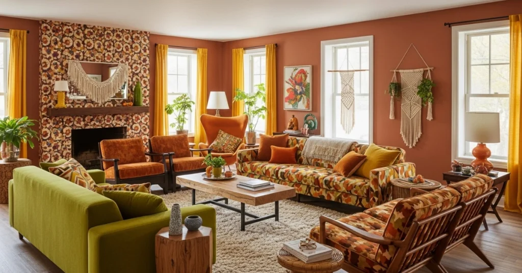 The Essence of a 70s Living Room