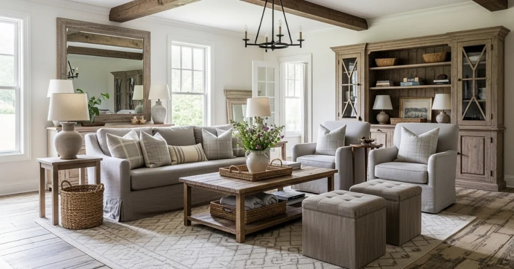 Why Choose a Farmhouse Living Room Style?