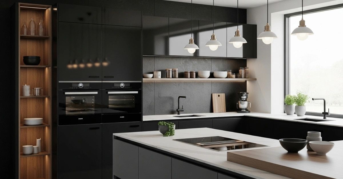 Transform Your Kitchen with Black Kitchen Cabinets: Ideas & Tips