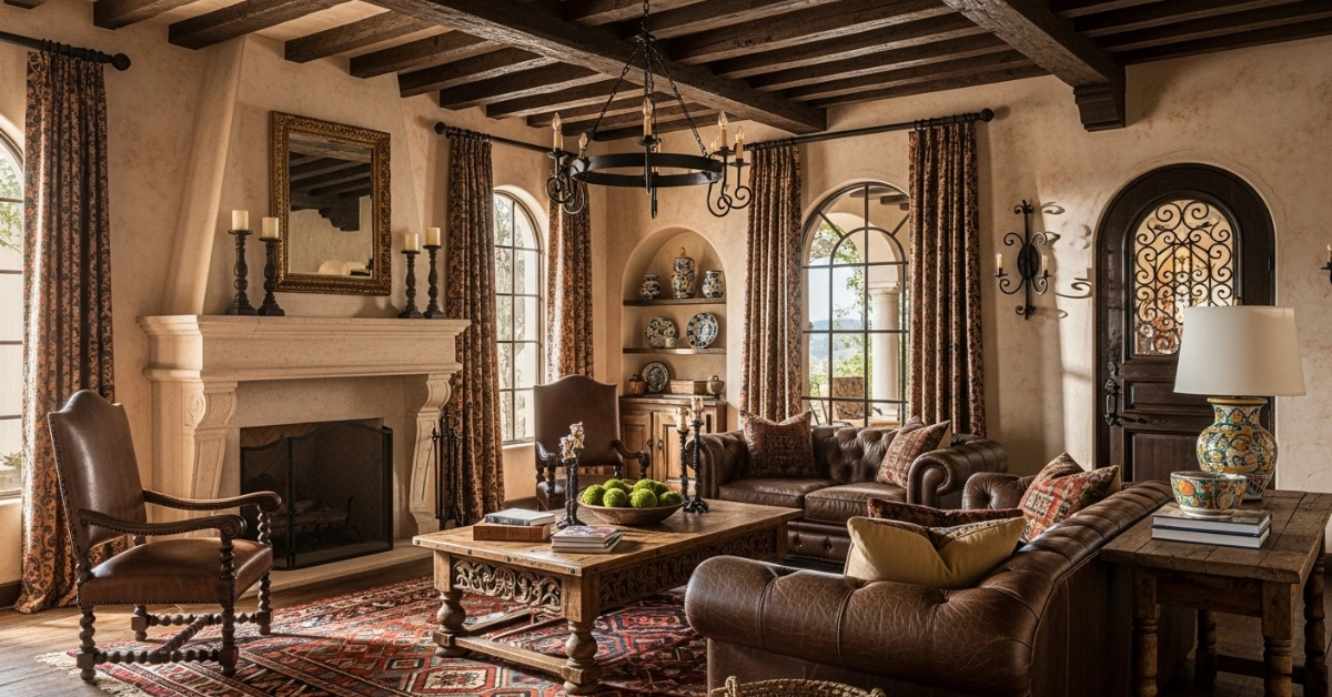 Spanish Colonial Living Room: Timeless Design Ideas