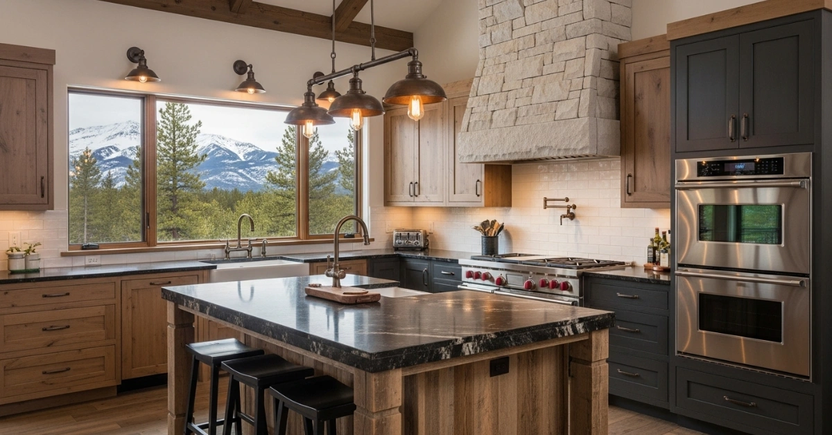 15 Stunning Mountain Kitchen Ideas for Cozy Homes
