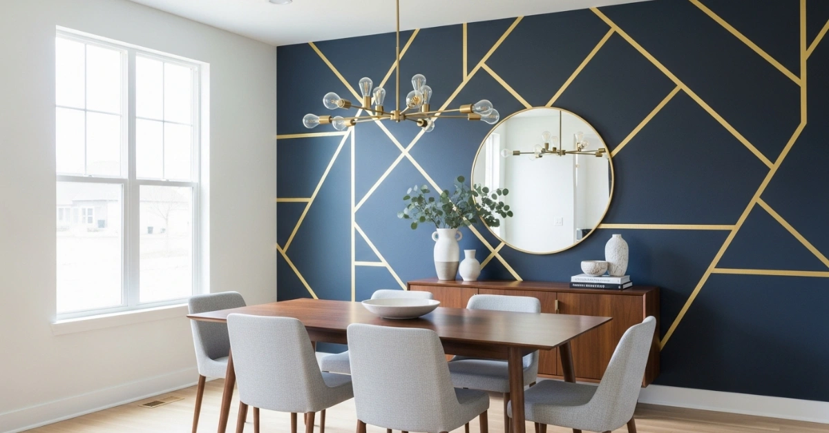 25 Stunning Dining Room Accent Wall Ideas
