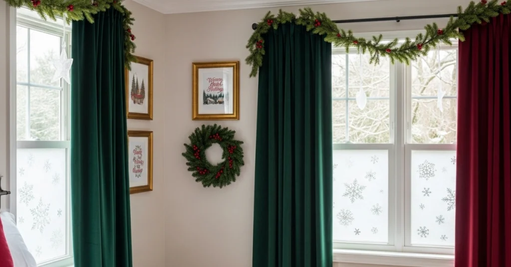Wall and Window Decor for Holiday Elegance
