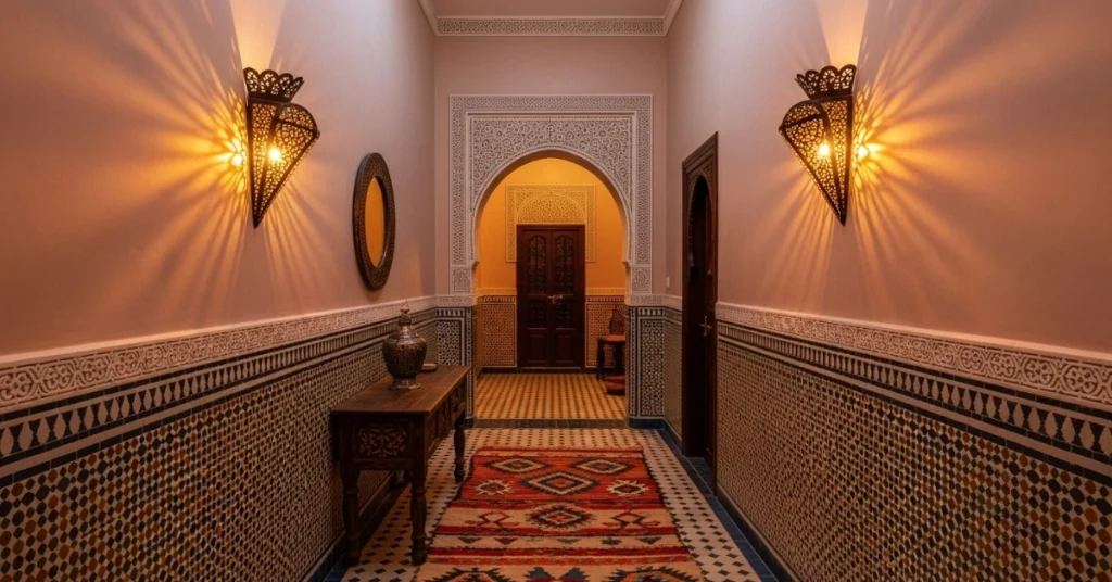 Install Wrought Iron Wall Sconces