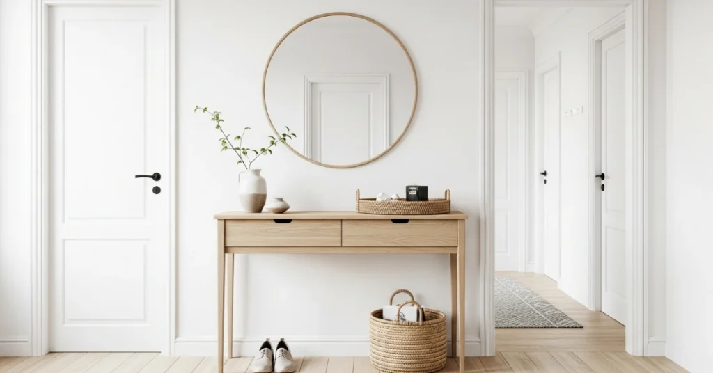 The Minimalist Console Table Setup