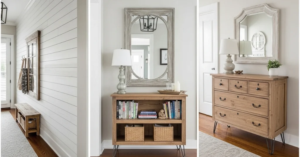 DIY Projects to Customize Your Farmhouse Hallway