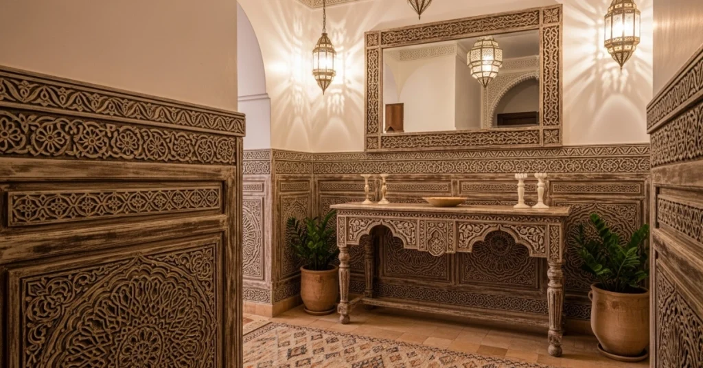 Add Carved Wooden Accents