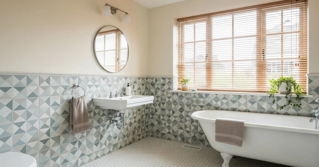 Use Patterned Accent Tiles