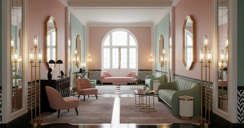 Modern Twists on Art Deco Colors