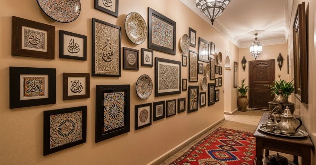 Display Moroccan Artwork
