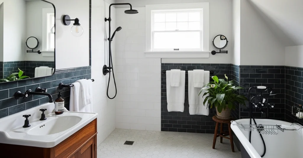 Use Matte Black Fixtures