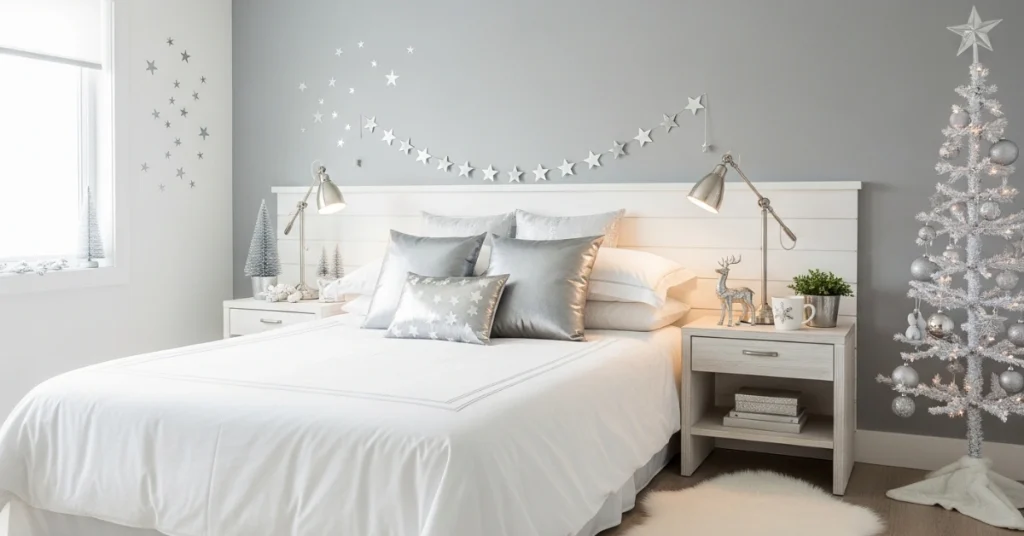 Modern Chic Christmas Bedroom Inspirations