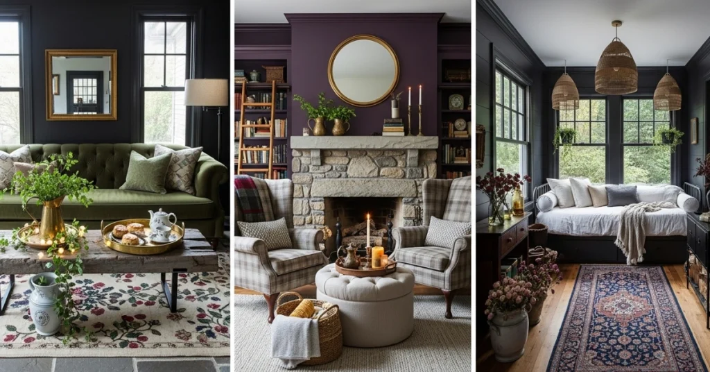 Bringing It All Together: Sample Dark Cottagecore Living Room Designs