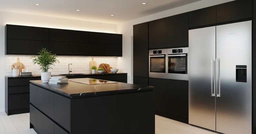 Transform Your Kitchen with Black Kitchen Cabinets
