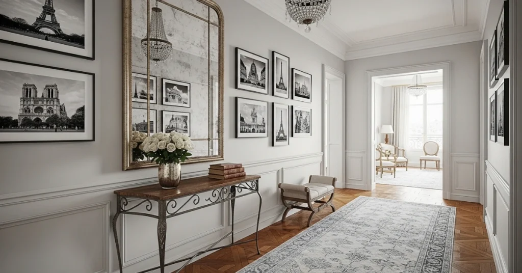 French Parisian Hallway Decor Ideas for Timeless Elegance