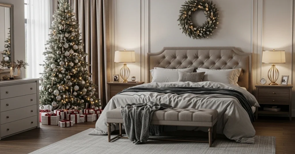 Magical Christmas Bedroom Ideas