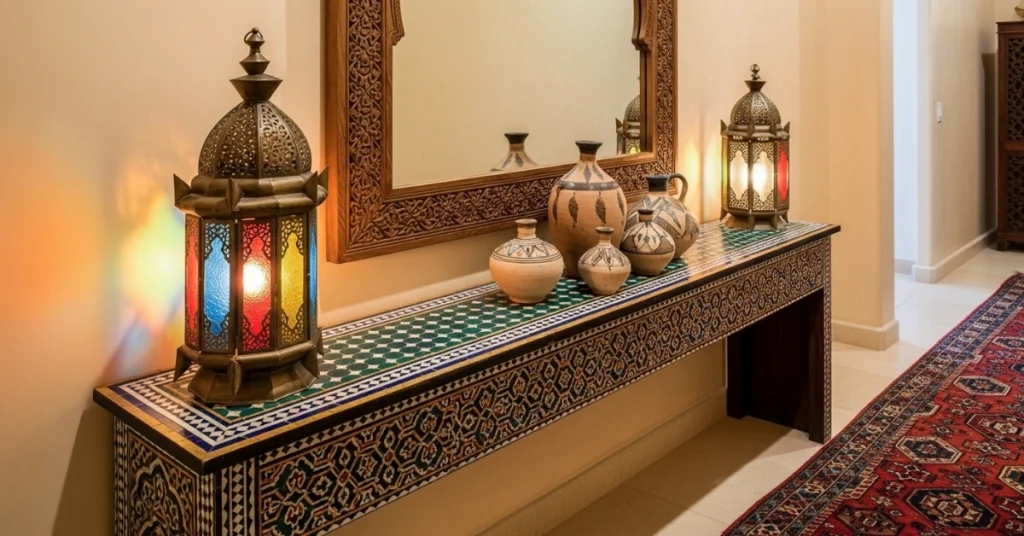 Add a Moroccan-Inspired Runner Table