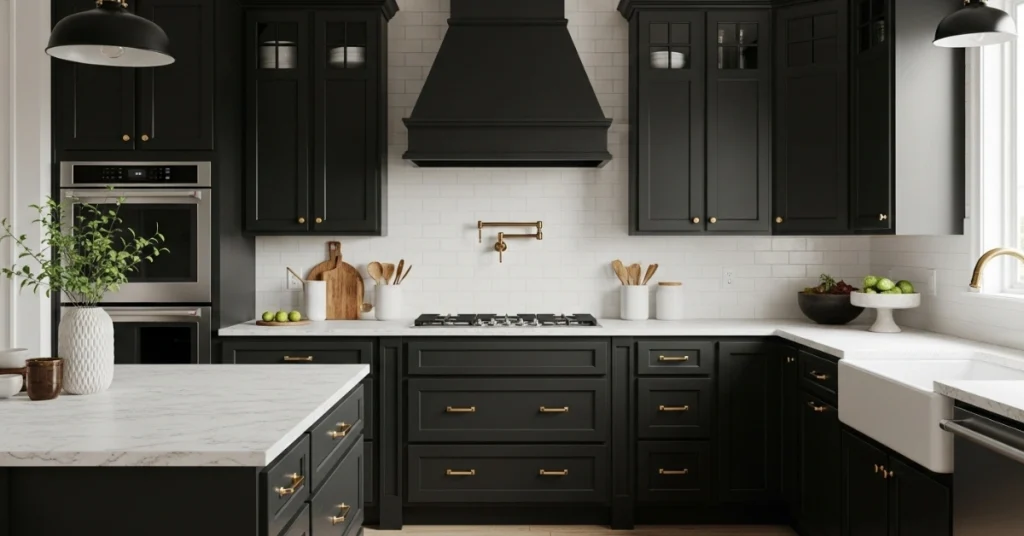 Why Choose Black Kitchen Cabinets?