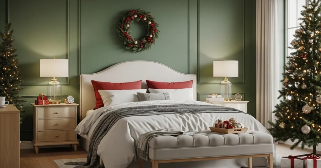 Crafting a Festive Christmas Bedroom Color Palette Timeless Holiday Hues