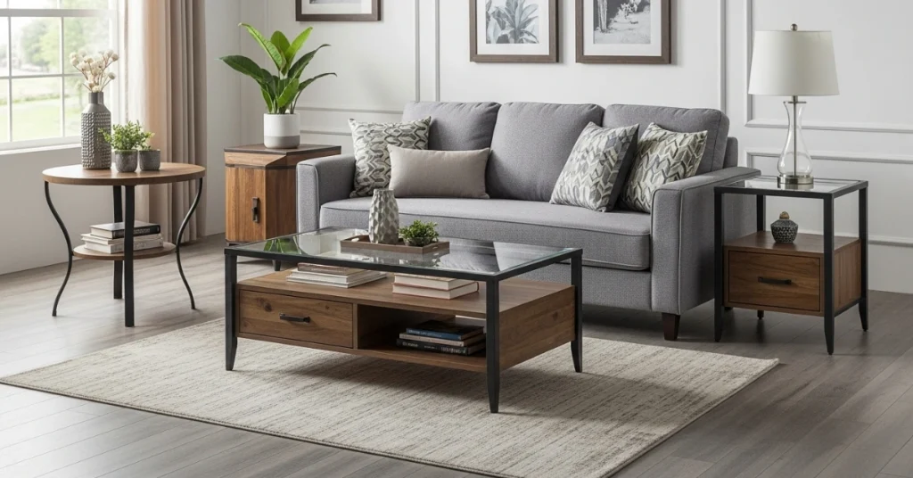 Coffee Tables and Side Tables: Form Meets Function