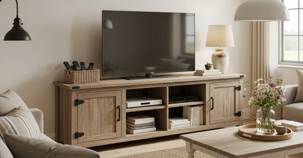 TV Stands and Media Consoles: Entertainment Hubs