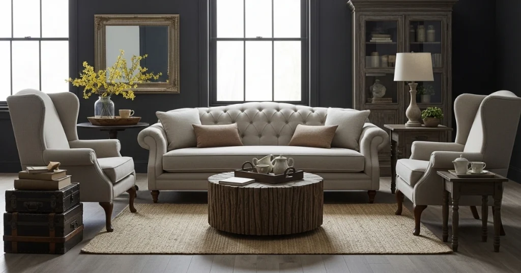 Furniture Picks for Your Dark Cottagecore Living Room