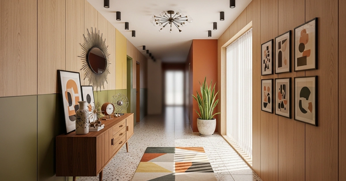 27 Gorgeous Mid-Century Modern Hallway Design Ideas