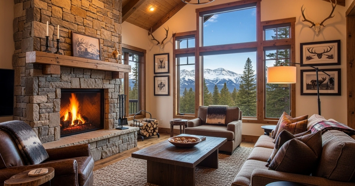 Create a Cozy Mountain Living Room in 7 Steps