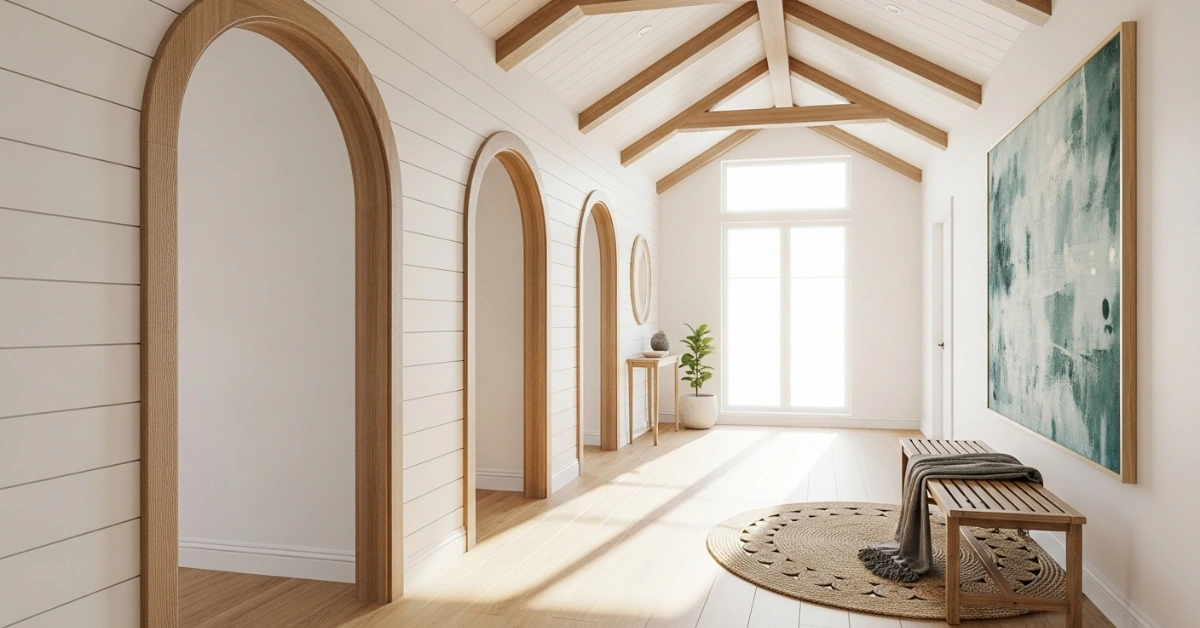 25+ Stunning modern cottage hallways Ideas & tips