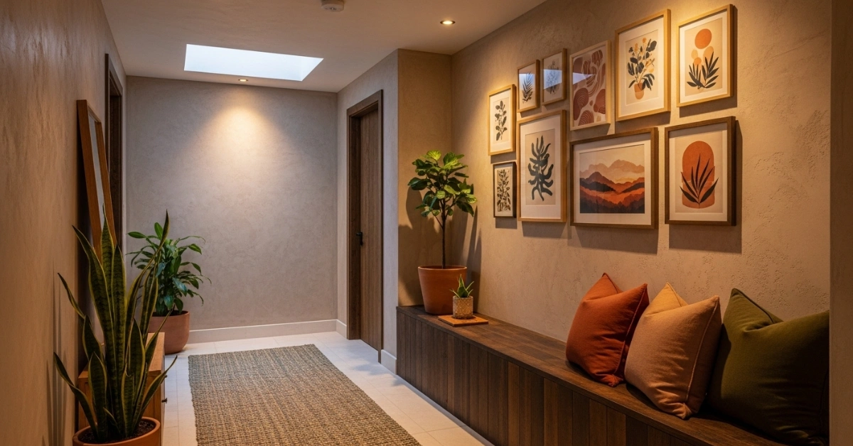 Create a Cozy Earthy Hallway in 7 Steps